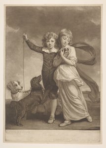 Děti pana Claveringa od George Romney