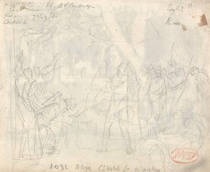 Kompozice klasických postav od George Romney