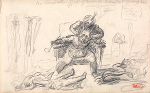 Vládce démonů a poddaní: "Bídné účinky války na Johna Bulla..." od George Romney