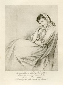 Emma Lady Hamiltonová od George Romney