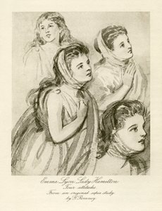 Emma Lady Hamiltonová od George Romney