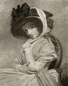 Emma, Lady Hamiltonová, vyrytá Johnem Jonesem, z 