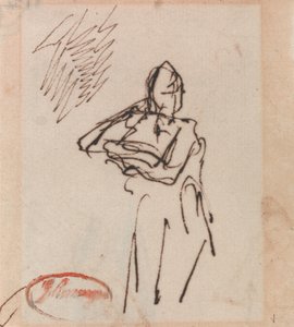 Ženská postava od George Romney