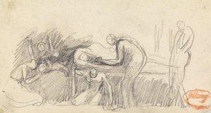 Studie složení postavy 23 od George Romney