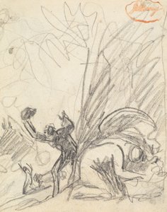Studie kompozice postavy č. 29 od George Romney