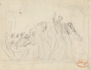Studie složení postavy 33 od George Romney