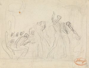 Studie složení obrázků 33 od George Romney