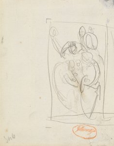 Studie kompozice postavy č. 9 od George Romney