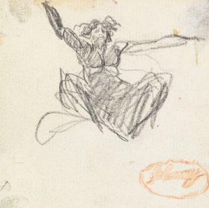 Studie postavy č. 7 od George Romney