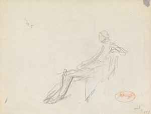 Studie postavy č. 9 od George Romney