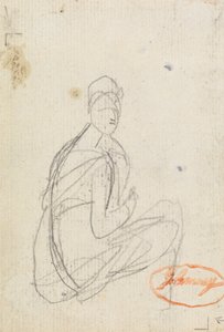Figurální studie ženy od George Romney