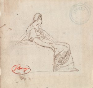 Hlava muže od George Romney