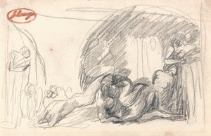 Howard na návštěvě ve vězení od George Romney