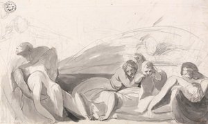 Howard na návštěvě ve vězení od George Romney