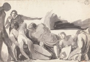 Howard na návštěvě ve vězení od George Romney