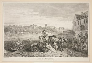 Howard na návštěvě ve věznici od George Romney