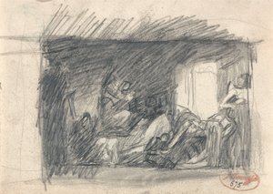 Howard na návštěvě ve věznici od George Romney