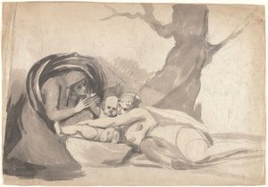 Dětský Shakespeare, vychovaný tragédií a komedií od George Romney