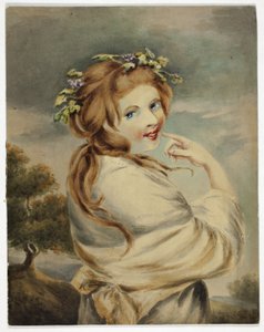 Lady Hamilton jako příroda od George Romney
