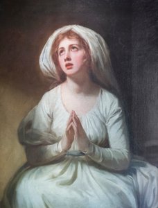 Lady Hamilton rukouksessa od George Romney