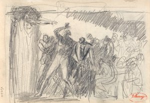 MacBeth: Scéna hostiny od George Romney