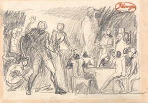 MacBeth: Scéna hostiny od George Romney