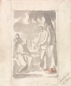 Major Pierson a Brahman od George Romney