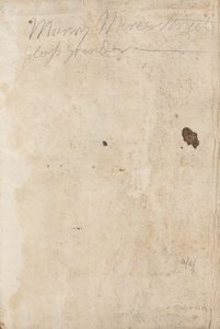 Poznámky k rukopisu od George Romney