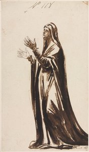 Mater Dolorosa Truchlící matka, 1776. od George Romney