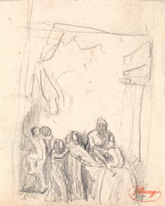 Matka a děti od George Romney