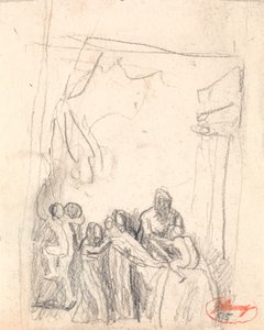Matka a děti od George Romney