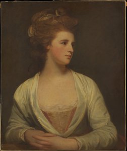 Portrét ženy, údajně Emily Bertie Pottové (zemřela v roce 1782) od George Romney
