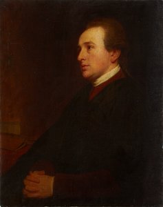 Portrét mladého muže u psacího stolu od George Romney