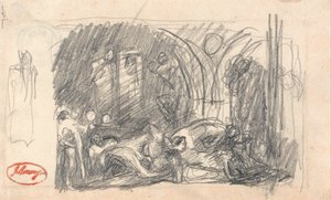 Vězeňská scéna od George Romney