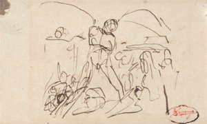 Vězeňská scéna od George Romney