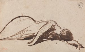 Žena s prostatou od George Romney