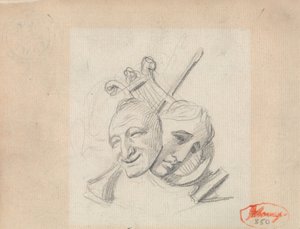 Richard Cumberland – titulní strana od George Romney
