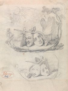 Richard Cumberland – titulní strana od George Romney