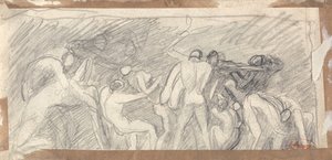 Satan předsedá peklu od George Romney