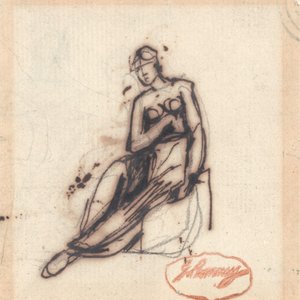 Sedící žena od George Romney