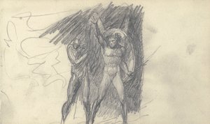 Kreslení skicáře od George Romney