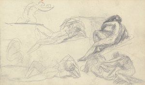 Kreslení skicáře od George Romney