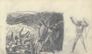 Kreslení skicáře od George Romney