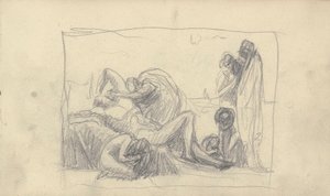 Kreslení skicáře od George Romney