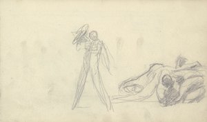Kreslení skicáře od George Romney