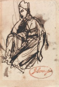 Studie k portrétu ženy od George Romney
