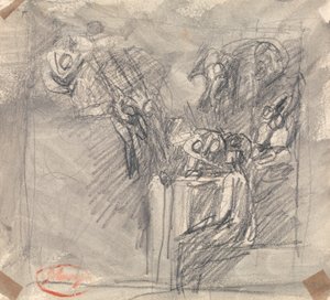 Pokoušení Krista od George Romney