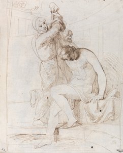 Lázně Bath-sheba od George Romney