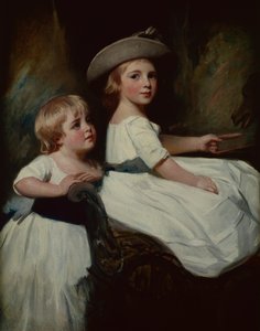 The Stanhope Children (olej na plátně)
