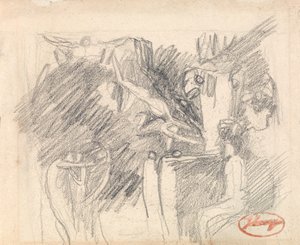 Pokoušení Krista od George Romney
